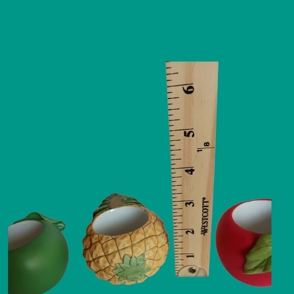 Party lite fruit candle holder set of 4 - Picture 9 of 9